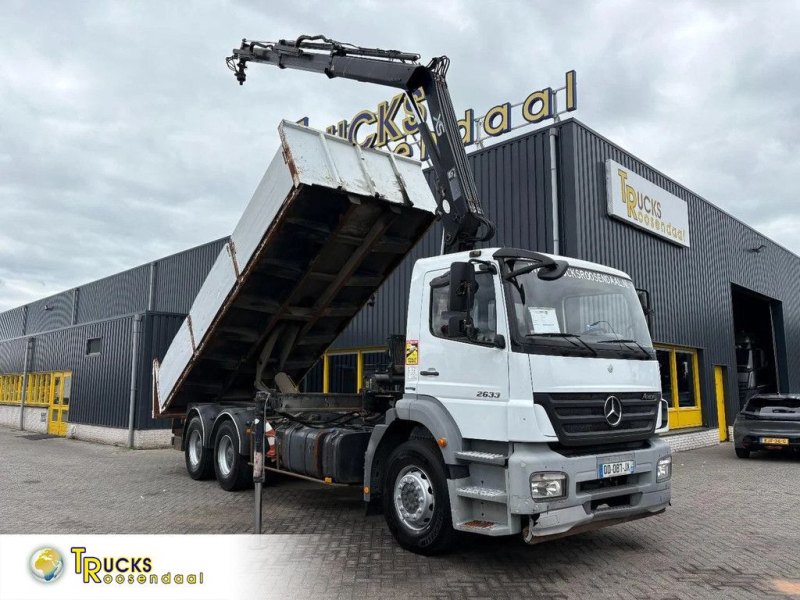 Mercedes-Benz Axor 2633 + HIAB 122 B-2 + 6X4 + REMOTE + MANUAL