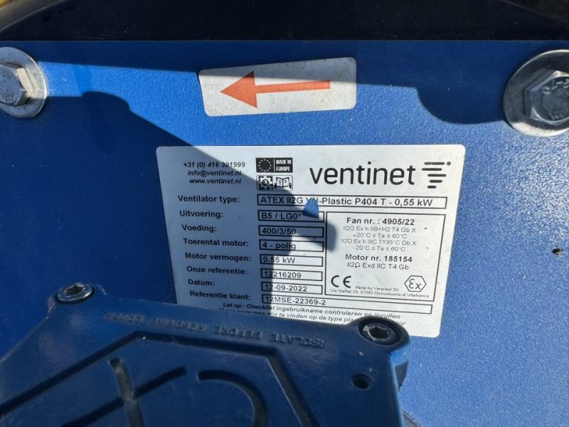 2022 ATEX Centrifugal Ventilation Fan / Exhaust Blower