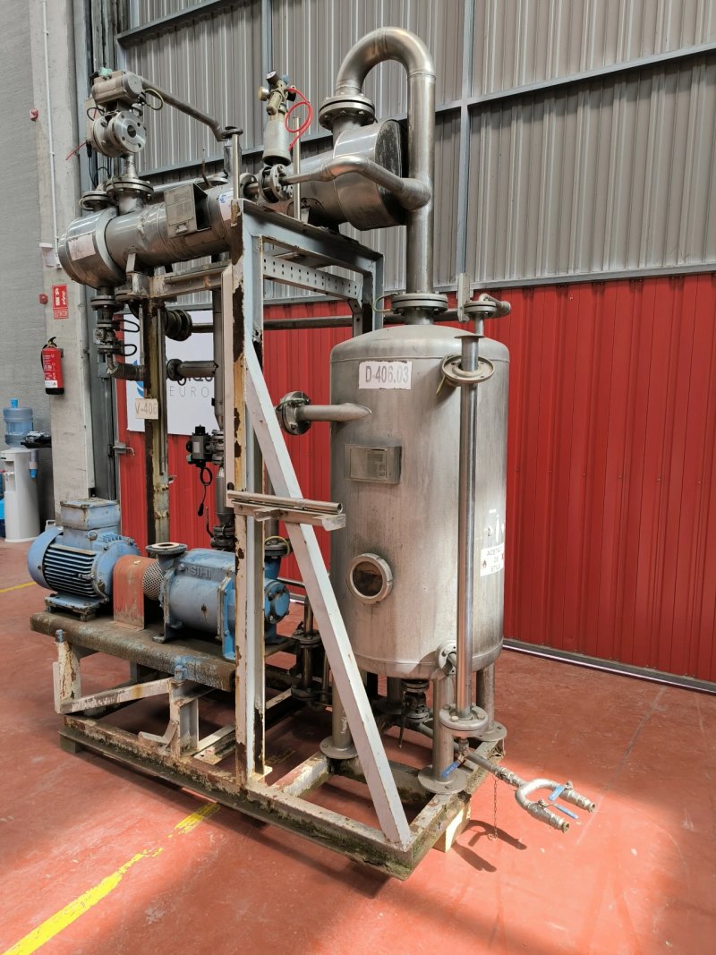 VACUUM SKID TRAP WITH VACUUM PUMP SIHI