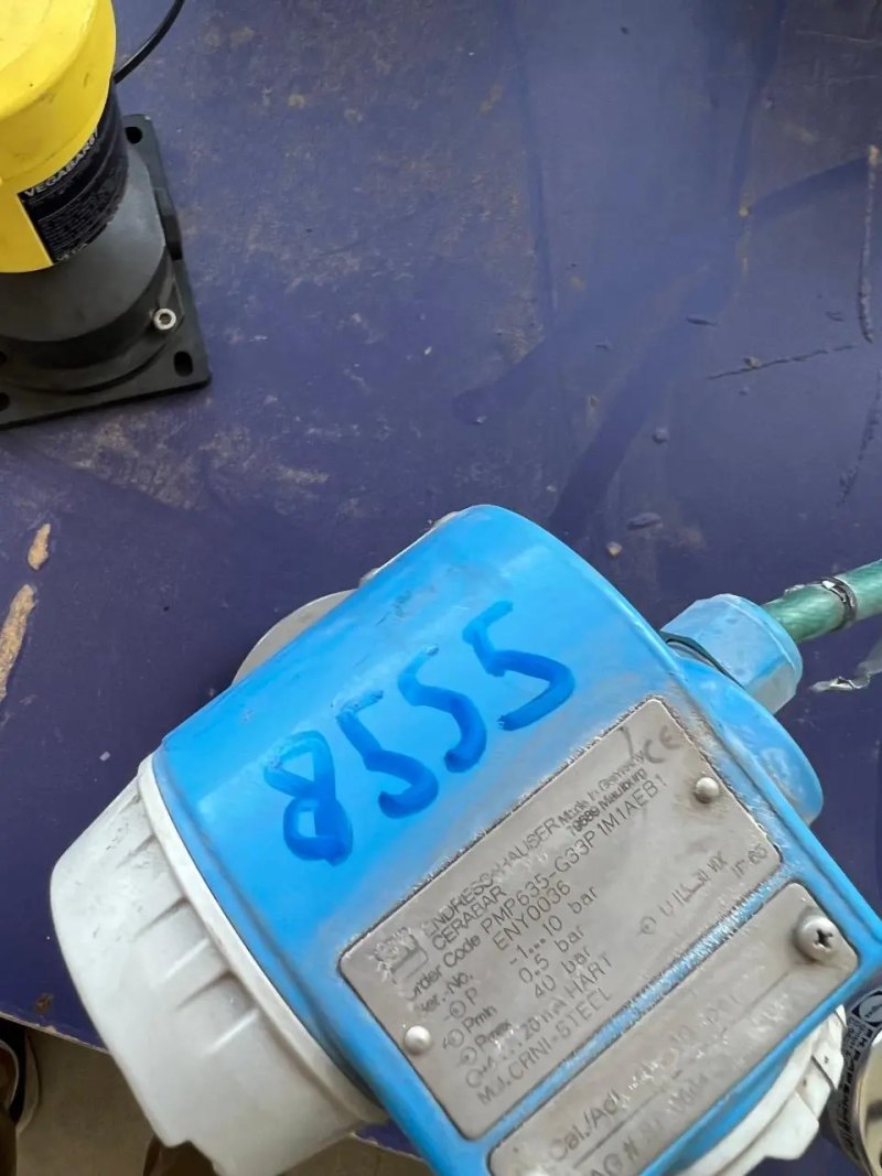 USED ENDRESS HAUSER CERABAR ATEX DN25 PRESSURE TRANSMITTER