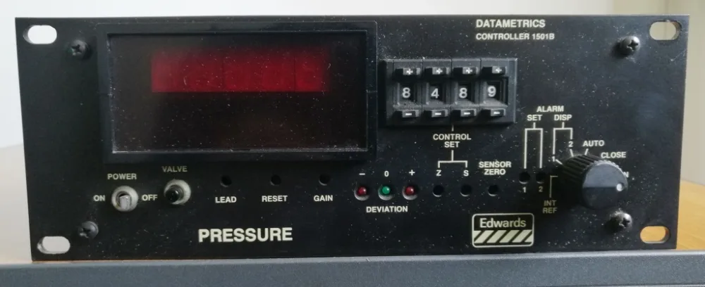PRESSURE CONTROLLER – EDWARDS DATAMETRICS- MOD.CONTROLLER 1501B