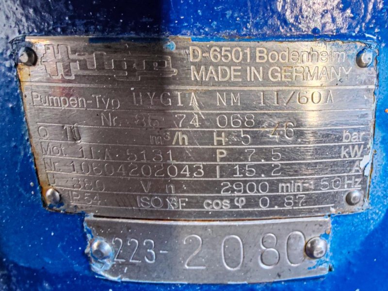 Hygia NM II/60A - Centrifugal Pump