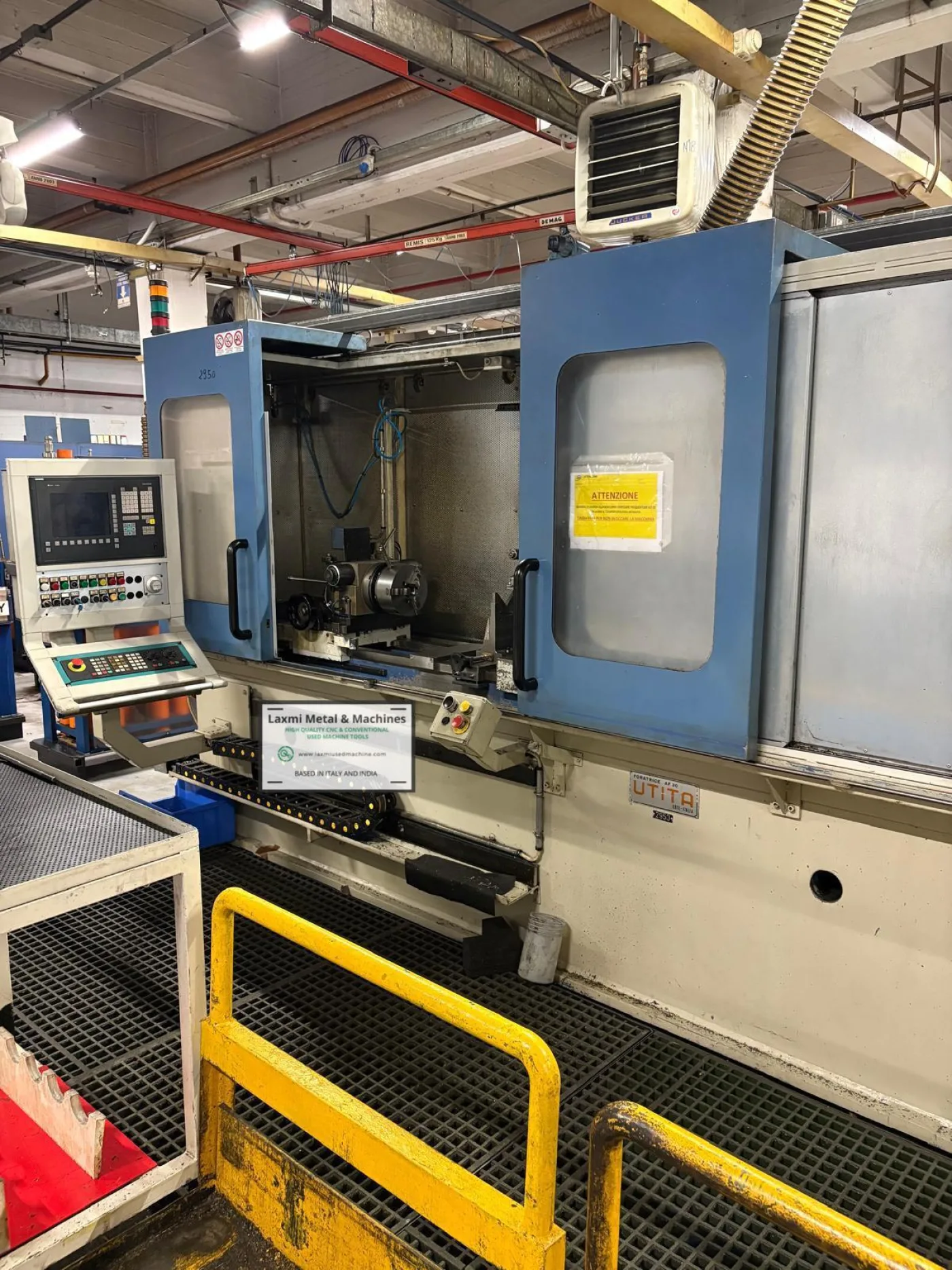 CNC DEEP HOLE DRILLING MACHINE, UTITA - AF 30 CNC - Laxmi Metal & Machines, Rohtak - 1