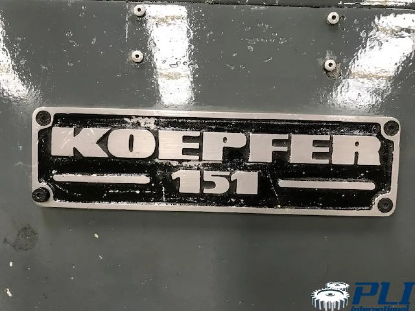 Gear Hobbing machine – KOEPFER 151 - 5