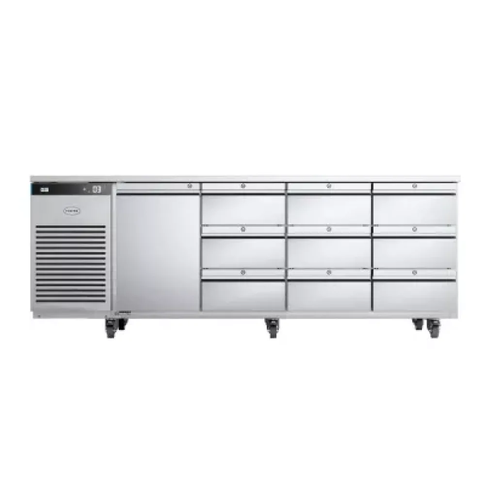 Foster EP1/4H/43-332 EcoPro G3 1 Door & 9 Drawer Refrigerated Counter 585 Litres - islandcatering
