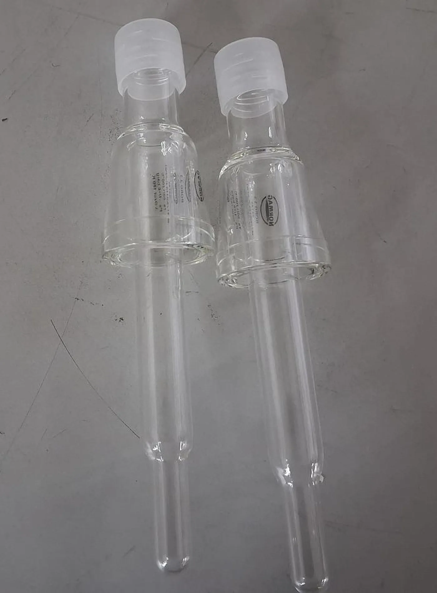 Normag Glasteil MT25/0110-P-SP01 Glasadapter zur Aufnahme eines Widerstandsthermometers Pt100 - 3