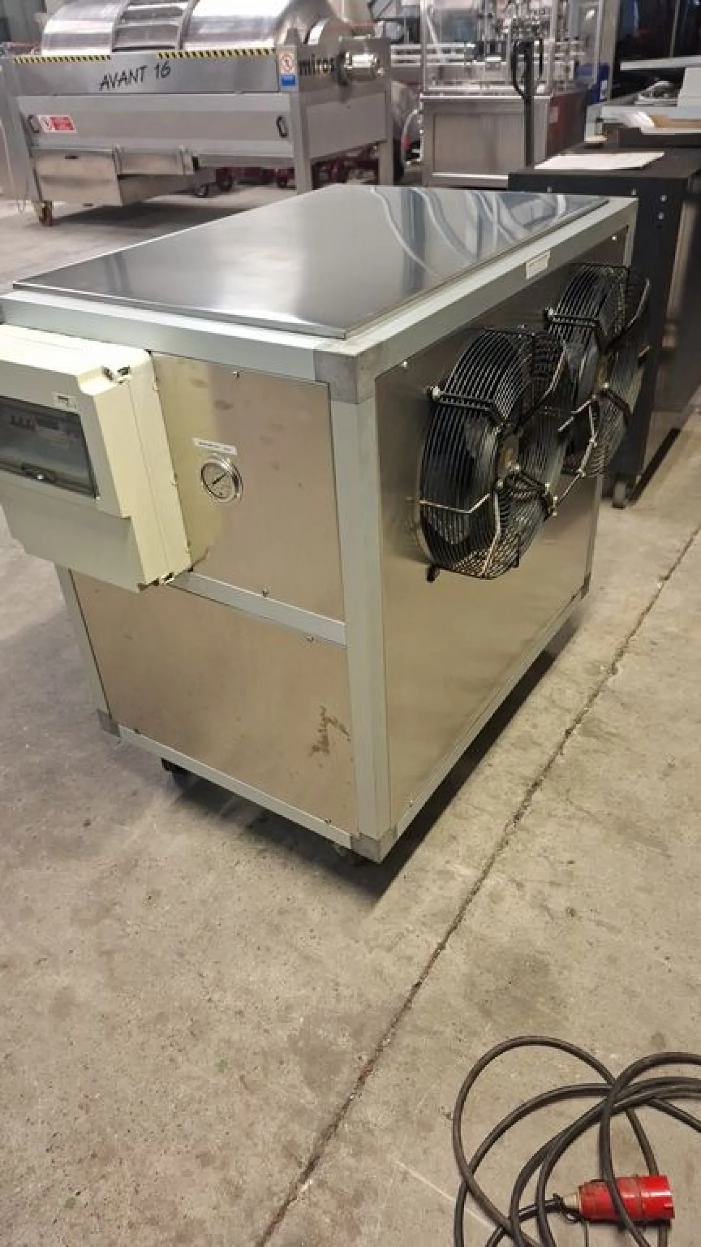 REFRIGERATED PLANT FRISO 4,5 KW IN STAINLESS STEEL, SECOND HAND MACHINE - 7