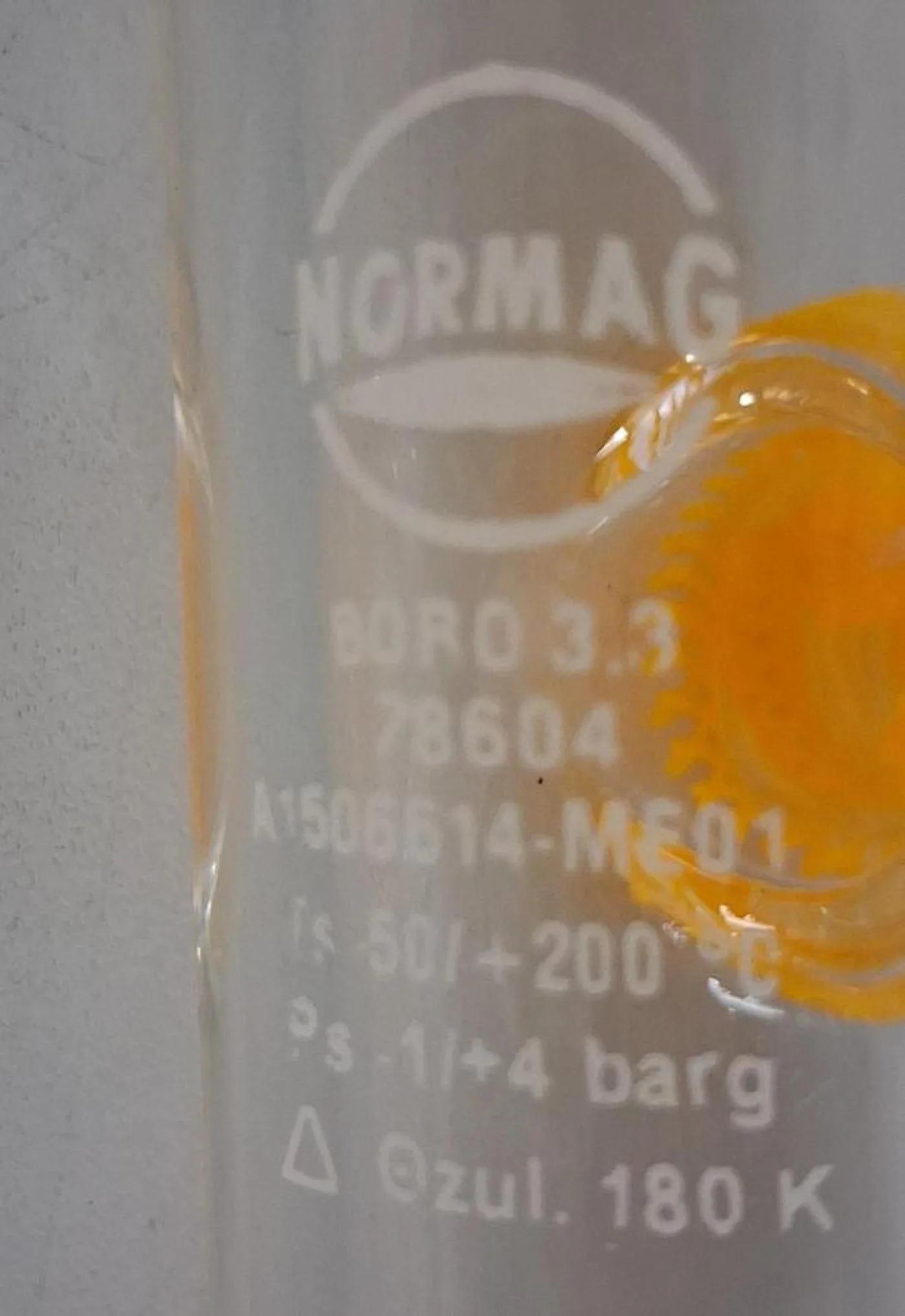 Normag Verteilerrohr 3-stufig – Typ A1506514-ME01 Laborglasverteiler aus Borosilikat 3.3 - 3