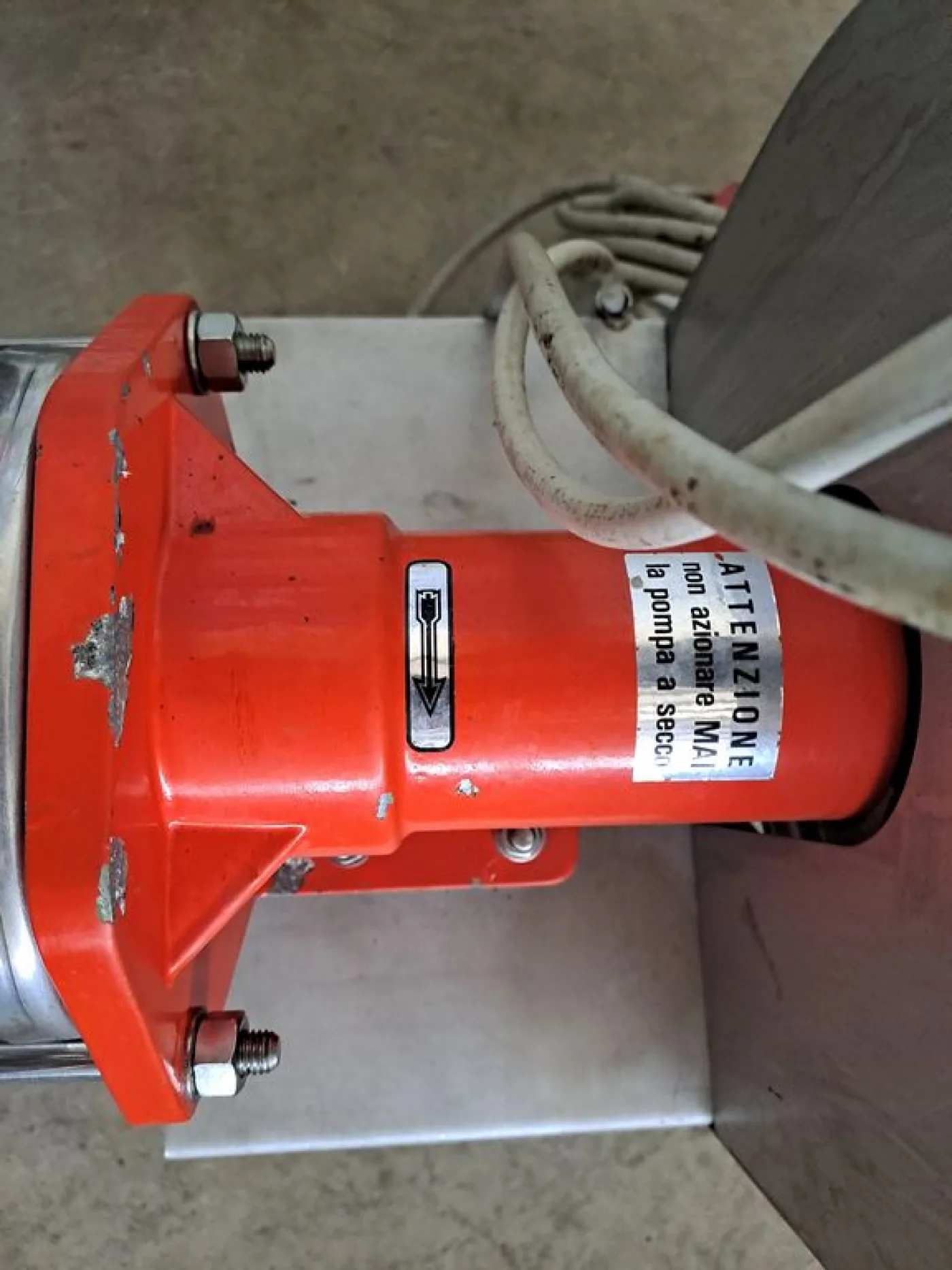 LIVERANI PUMP MODEL MAJOR 60 WITH RUBBER IMPELLER, SECOND-HAND MACHINE - 5