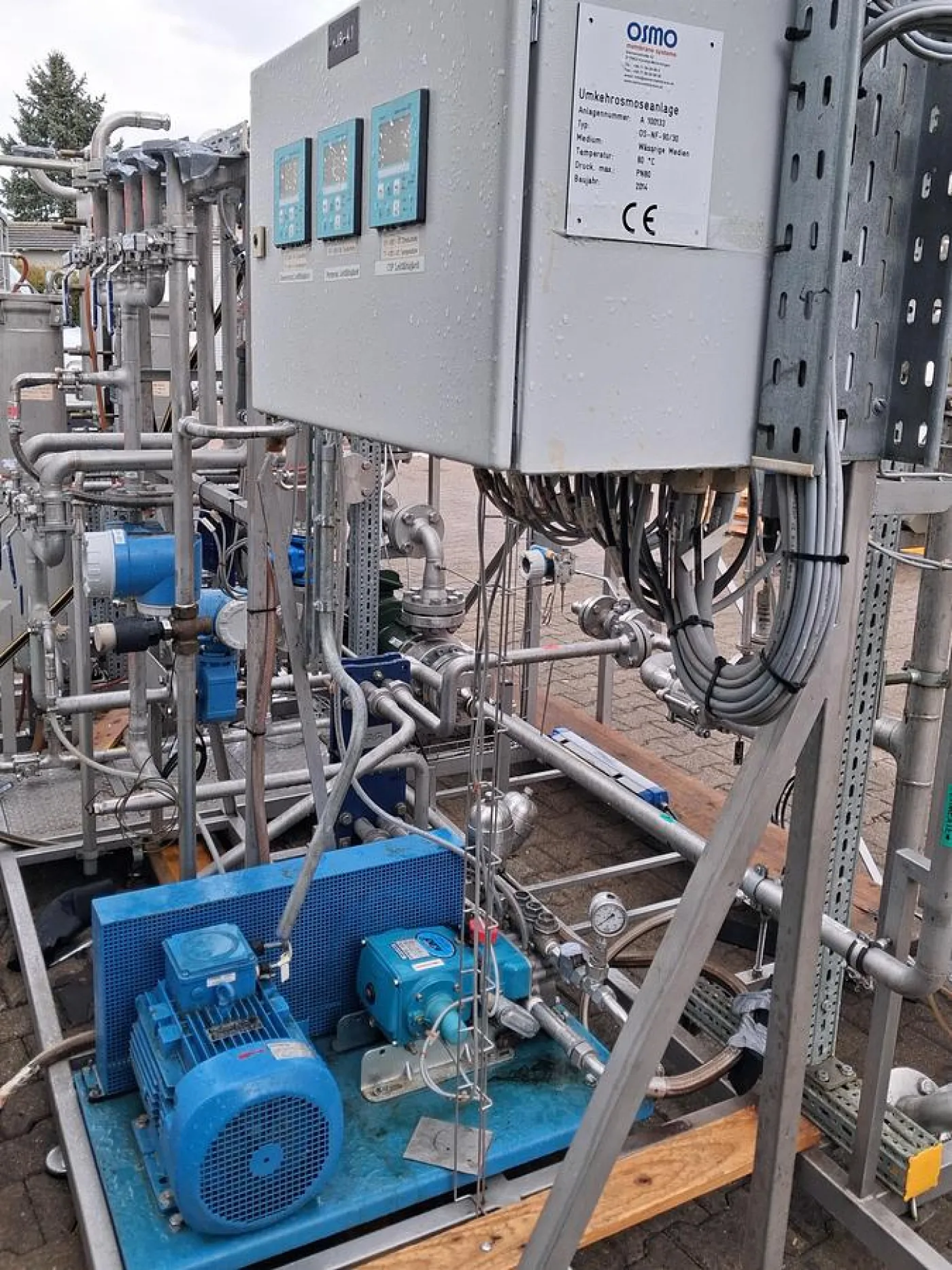 OSMO Membrane Systems ist als Skid-Modul - 7