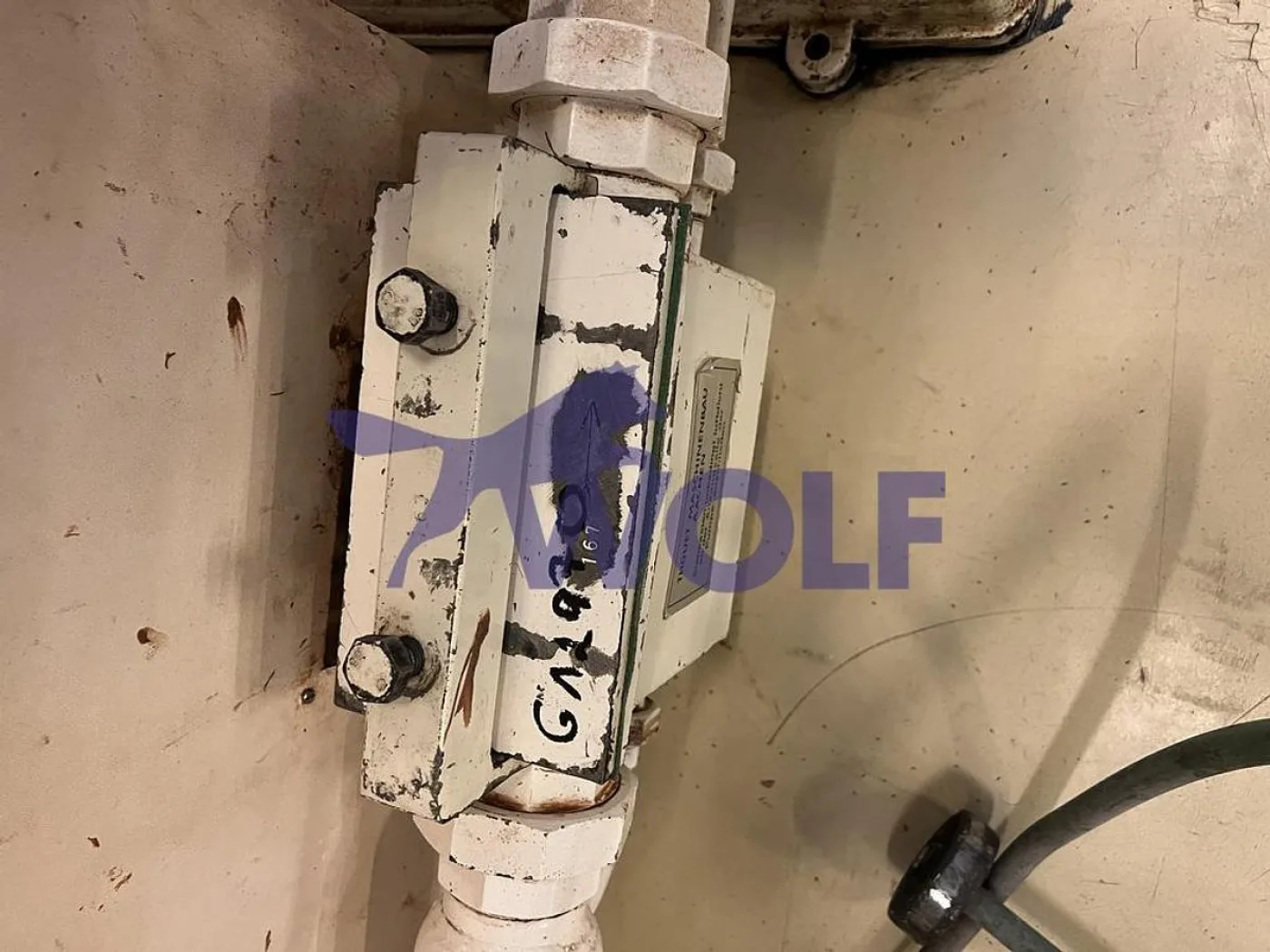 Zahnrad-Massepumpe THOUET - Type ZP-63/10-S, mit ca. 10.000 Liter pro Stunde. - 2