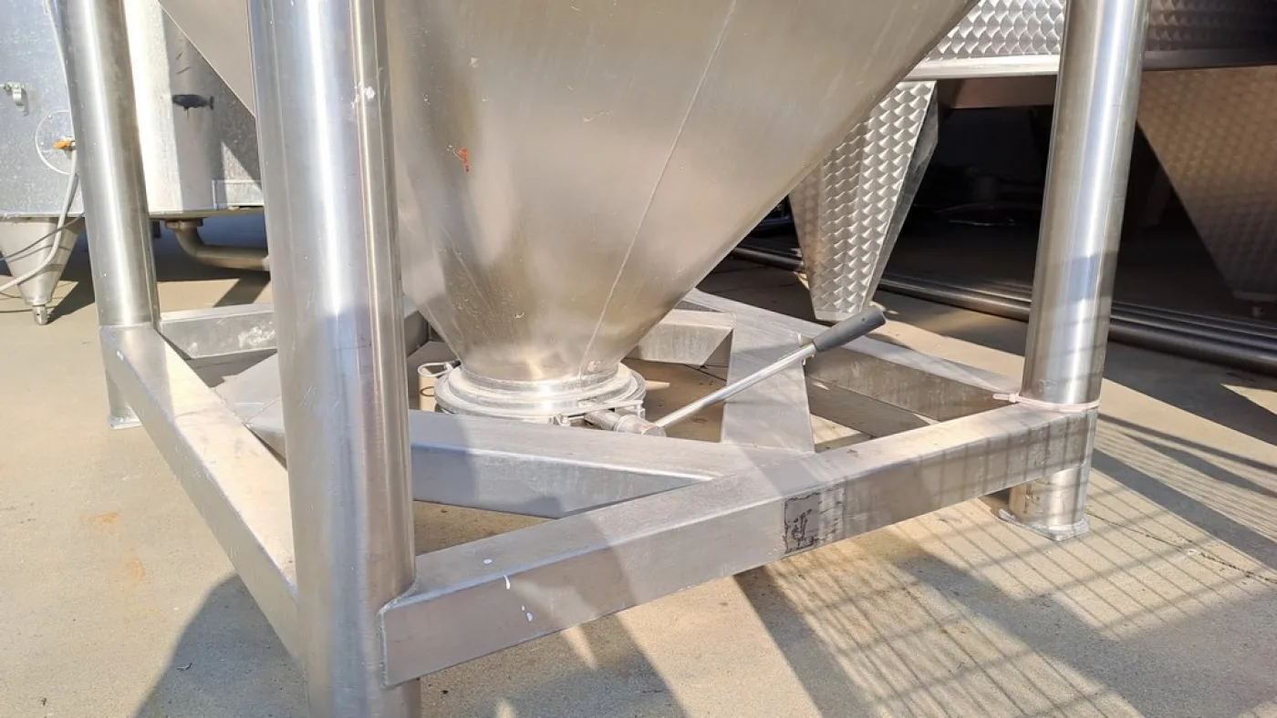 STAINLESS STEEL SUGAR HOPPER , SECOND HAND EQUIPMENT - 8