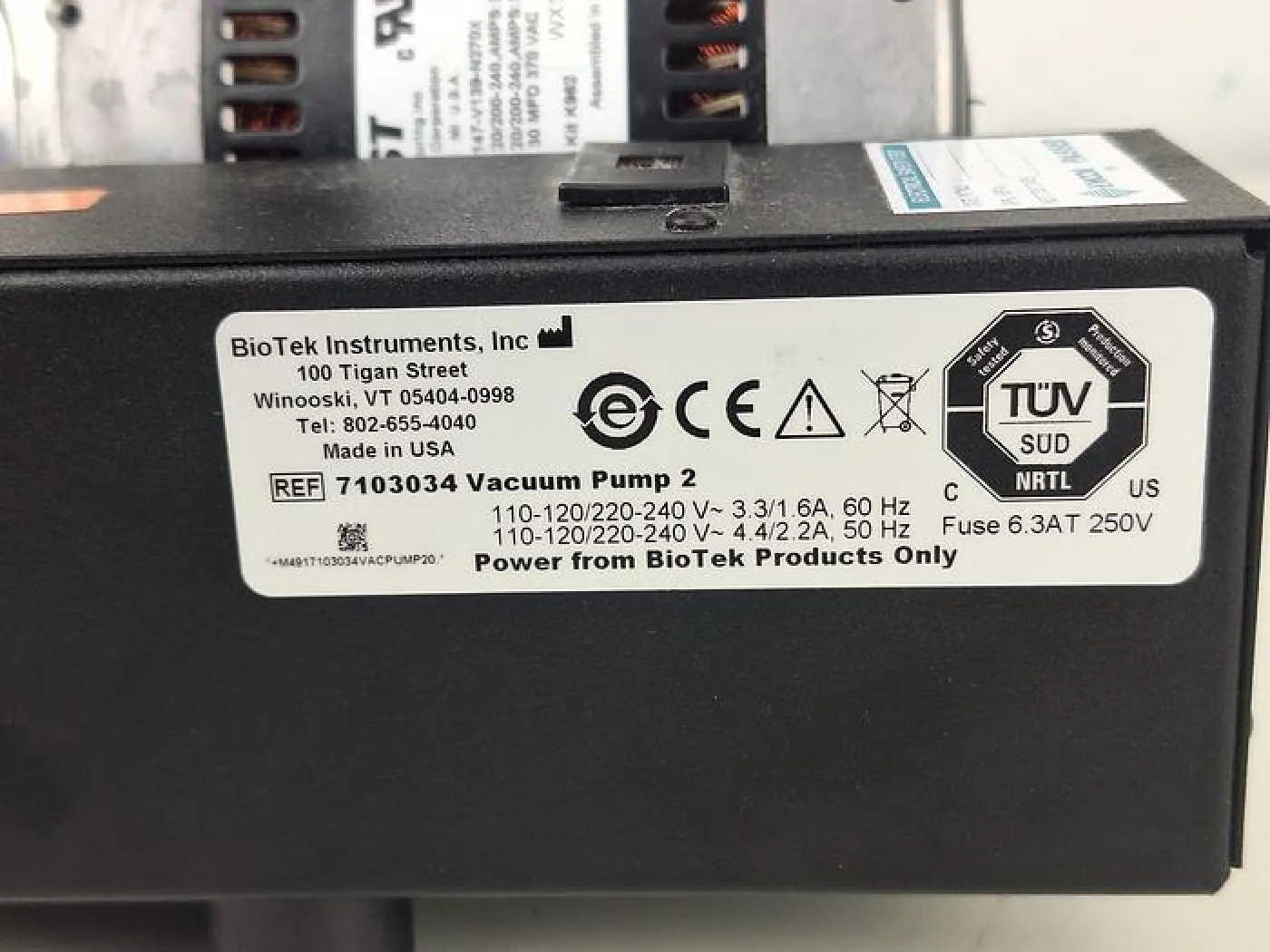 Biotek Instruments Vacuum pump 2 - 2