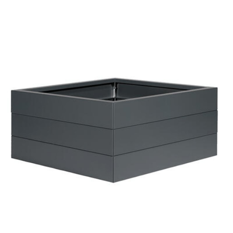 Bloembak Modulair Antraciet - 42 cm hoog