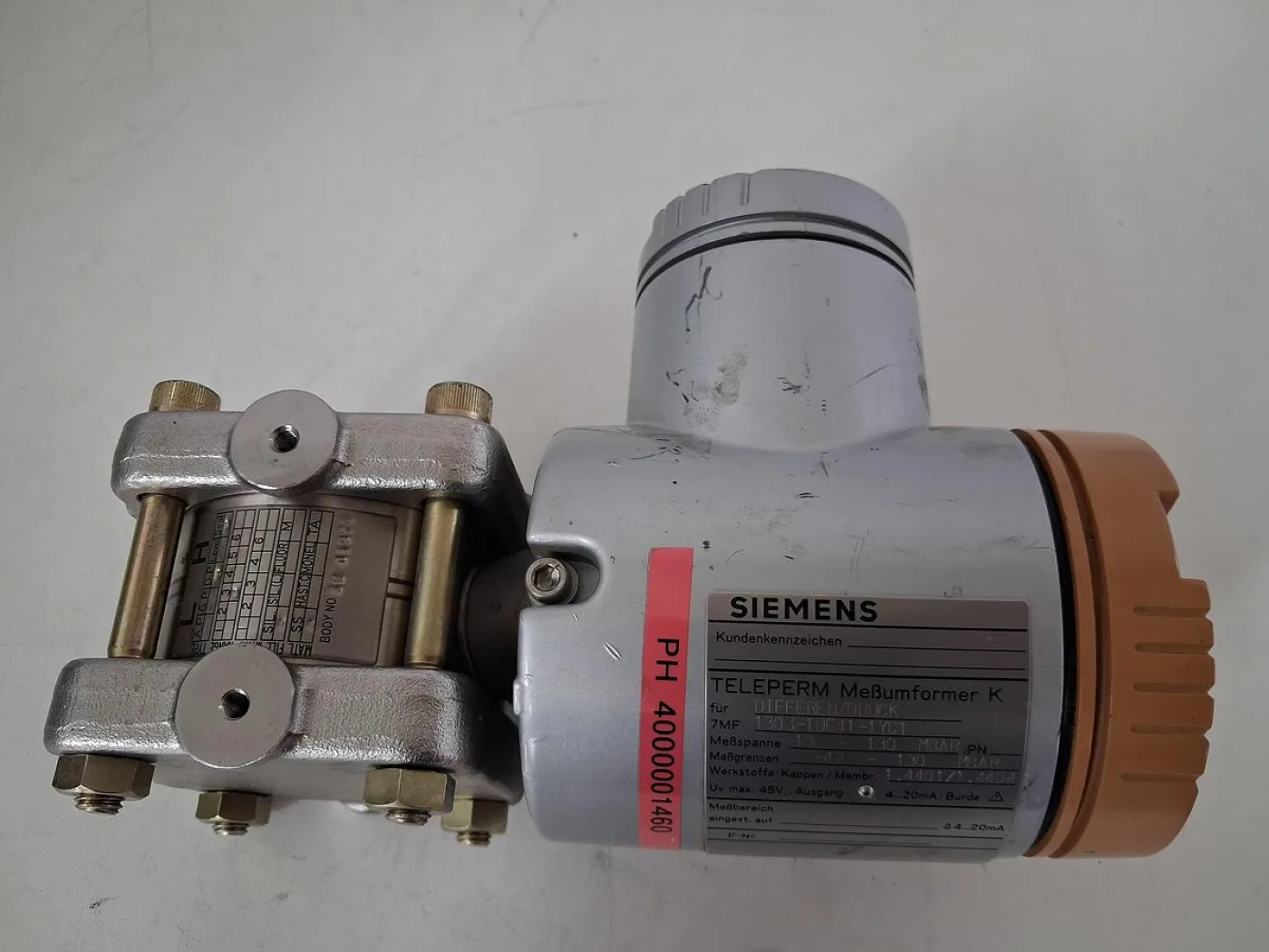Siemens TELEPERM 7MF1303 Differenzdruckmessumformer - 5