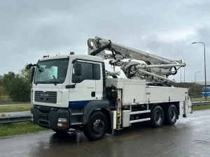 MAN TGA 26.360 6×4 with Putzmeister BSF24-4.16 24m Concrete Pump