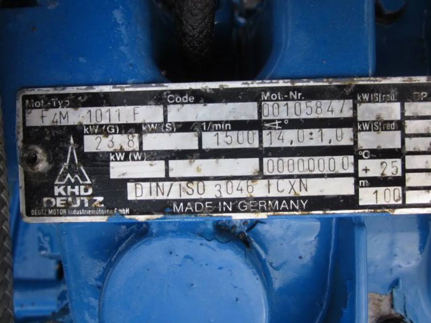 Leroy Somer Engine Deutz F4M 1011F - 6