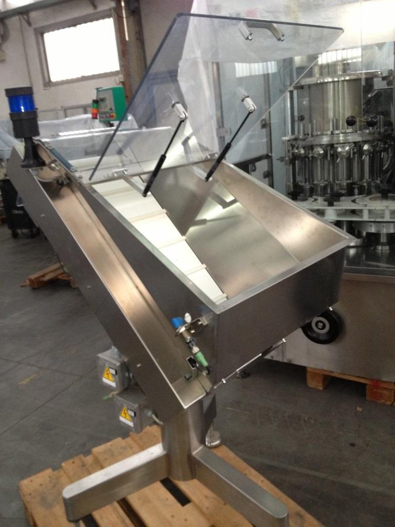 ELEVATORE/TRAMOGGIA A NASTRO PER TAPPI – SPAZZOLINI – CUCCHIAINI – OZAF – TN 50