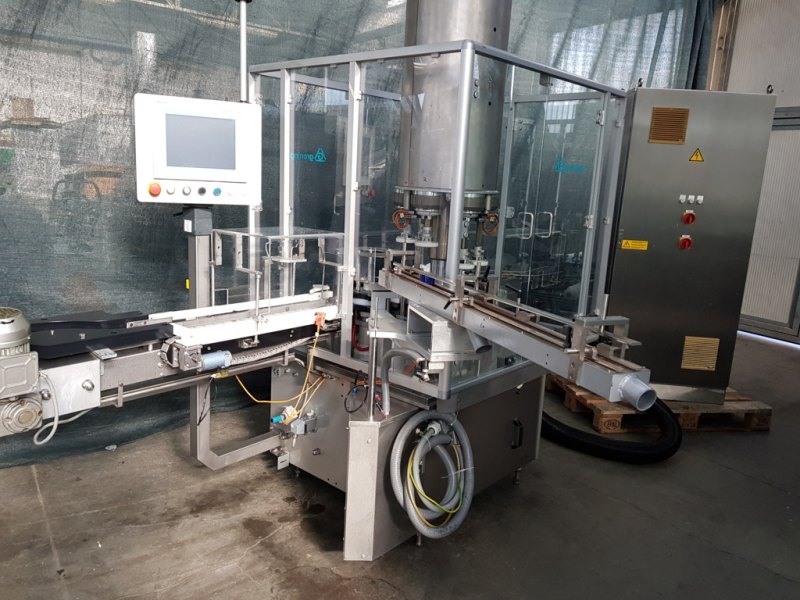 TAPPATRICE AUTOMATICA PER FLACONI E TUBETTI – GRONINGER – Mod. KVK 106