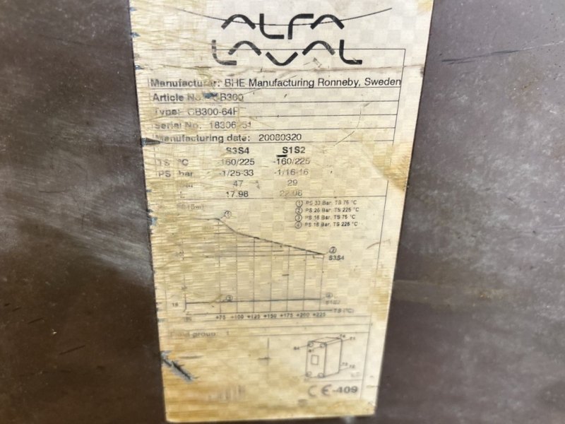 Alfa Laval CB 300-64H — 5m² - Plate heat exchanger