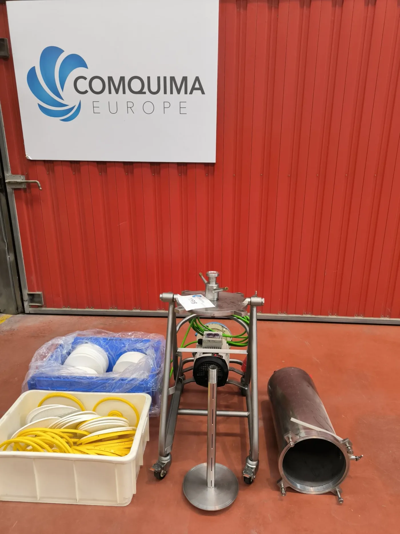 SKID TROLLEY WITH SPANISH CAPILLERY CENTRIFUGAL PUMP C21-20 WITH FILTER - 7