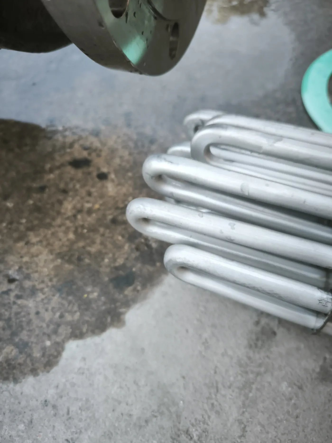 316L STAINLESS STEEL TUBULAR HEAT EXCHANGER CHROMALOX TMXXB-12-047P-E2XX ATEX, 3.3 M² - 3