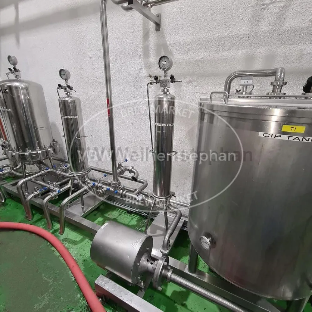 Water- / CIP-Filter plant
