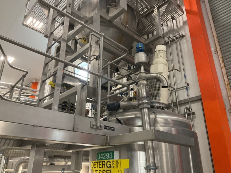 Diesenvale Mixing skid (2 x 3000 l) - Stirring vessel