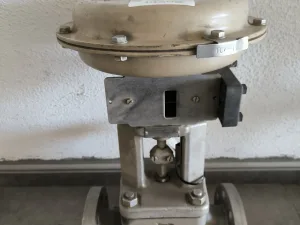 PROPORTIONAL VALVE SAMSON DN65 PN40 STAINLESS STEEL 316Ti WITH PNEUMATIC ACTUATOR 324102
