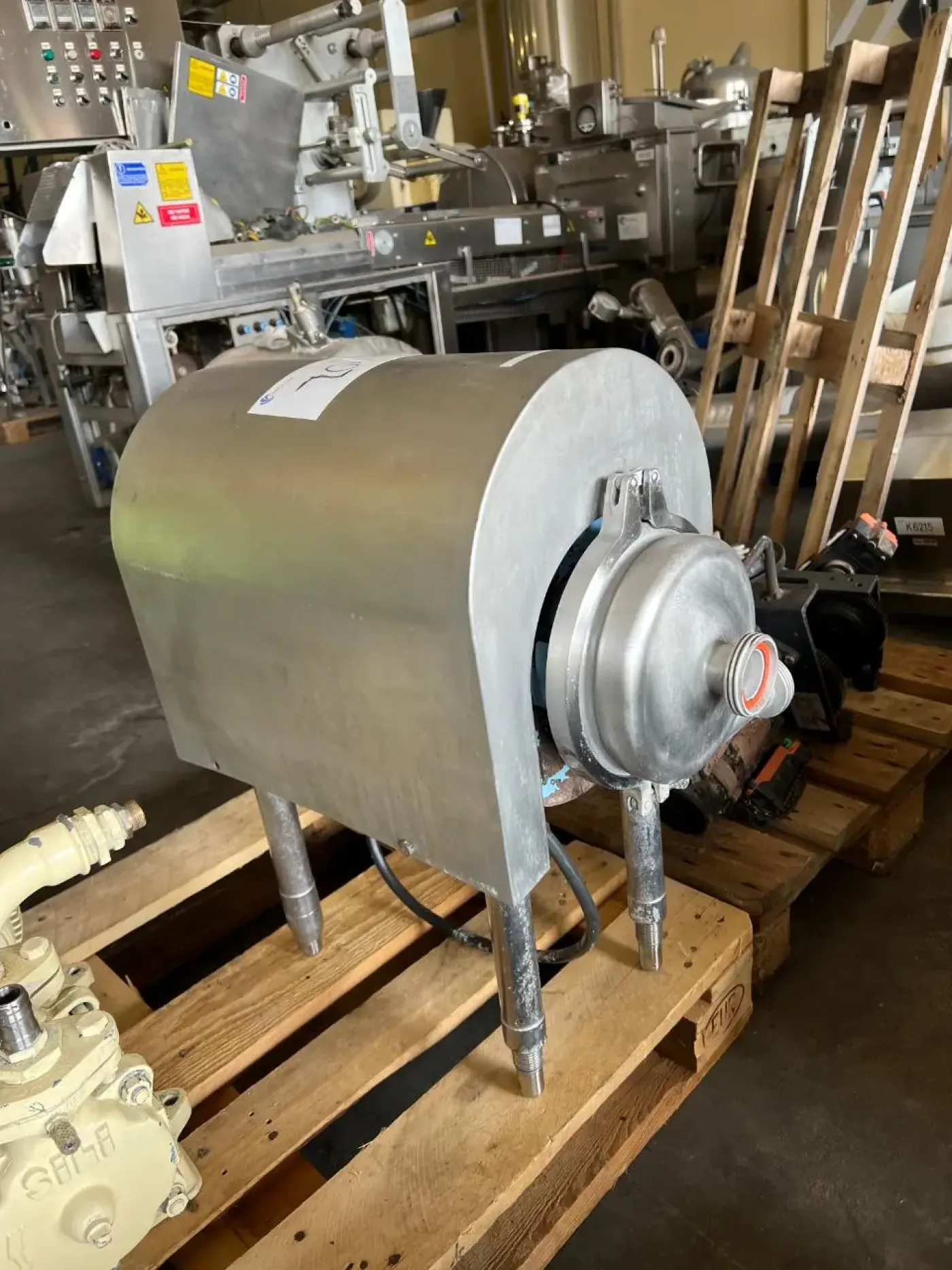 CENTRIFUGAL PUMP 5.5 kW STAINLESS STEEL - 7
