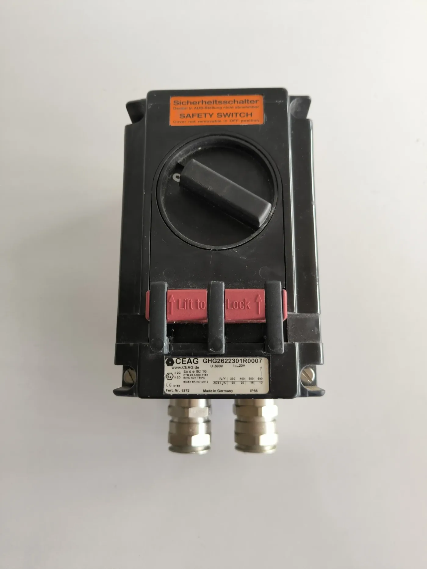 CEAG GHG ATEX SAFETY SWITCH - 1