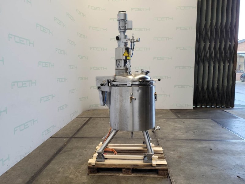 Hermann Waldner 170 l (Halar-coated) - Stainless Steel Reactor