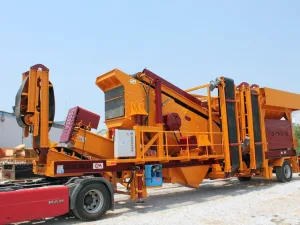 GNR YM1240 — Mobile Washing & Screening Plant (compact)