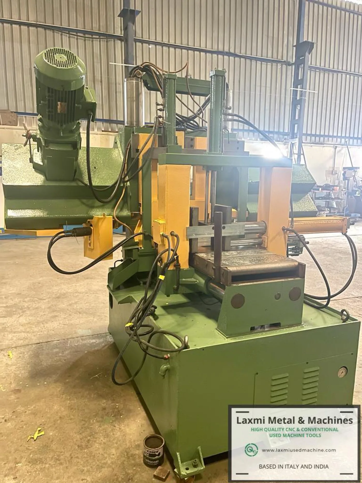 DOUBLE COLUMN BANDSAW, RUSCH SCORTEGAGNA - 420A - Laxmi Metal & Machines, Rohtak - 6
