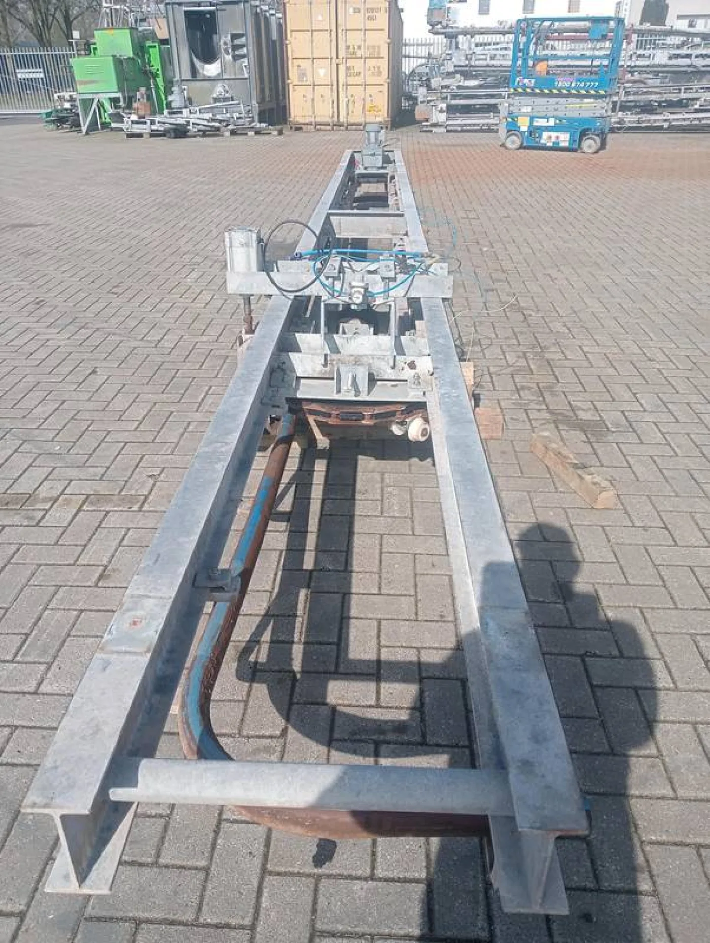Slaughtering conveyor with dropper - 4