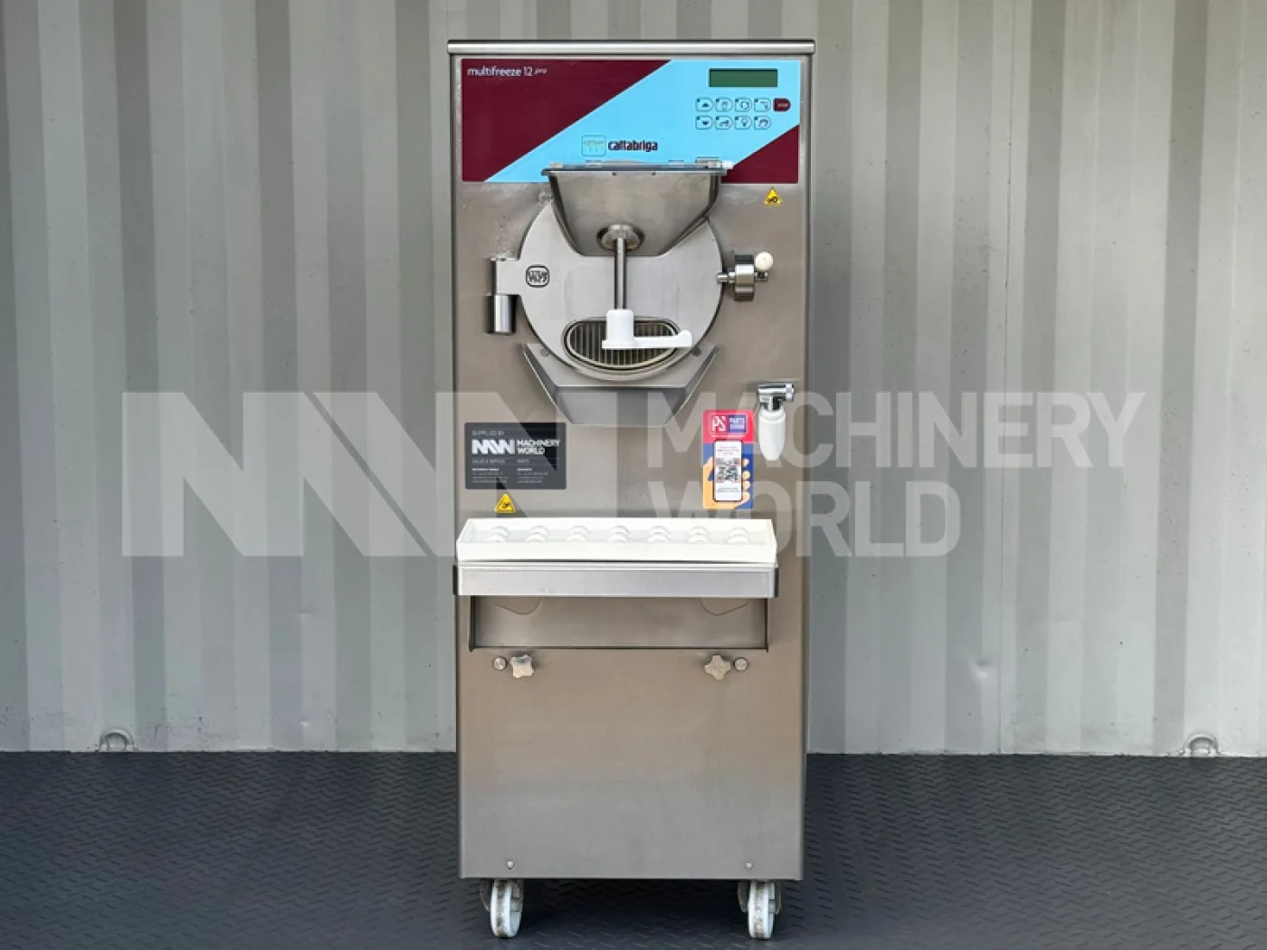 Cattabriga Multifreeze 12 Pro Ice Cream Batch Freezer (Year 2016) - 1