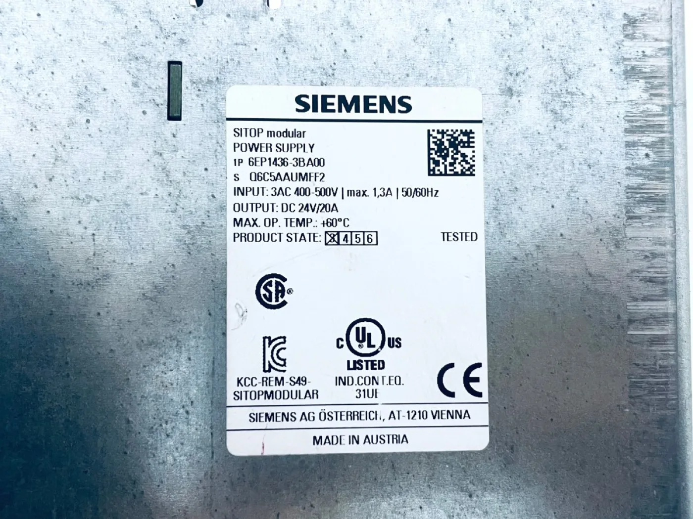 Siemens SITOP Modular 6EP1436-3BA00 - 5