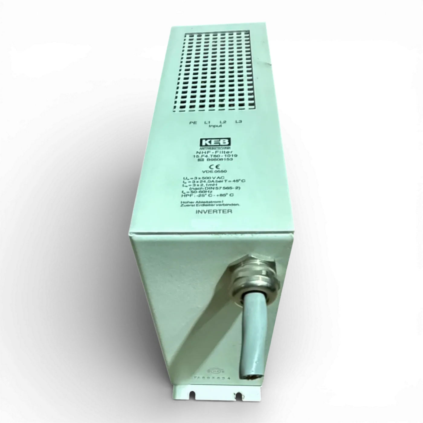 KEB NHF Filter Netzfilter Art.-Nr. 15.F4.T60-1019 Inverter - 3