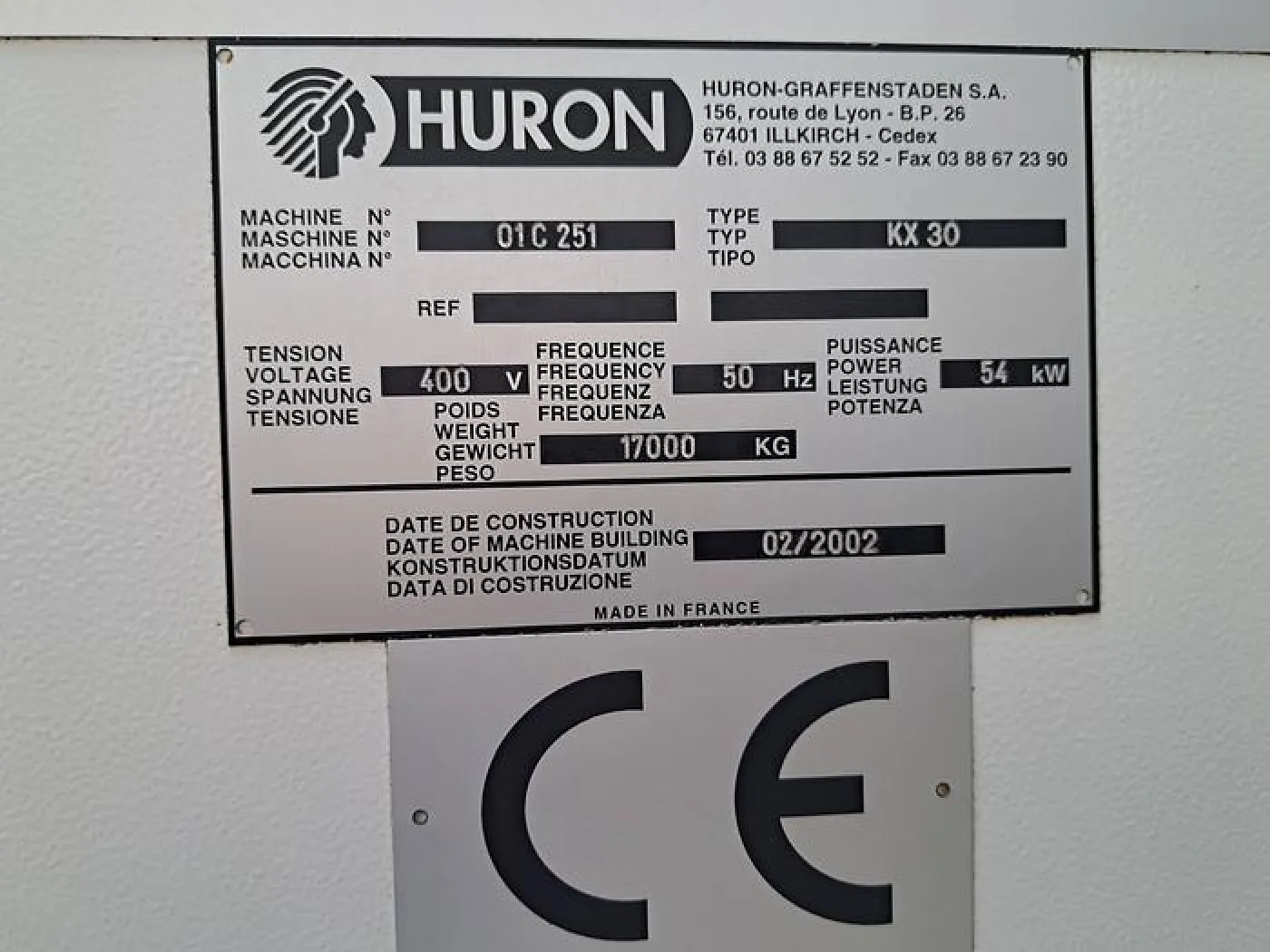 Huron KX 30 - 5
