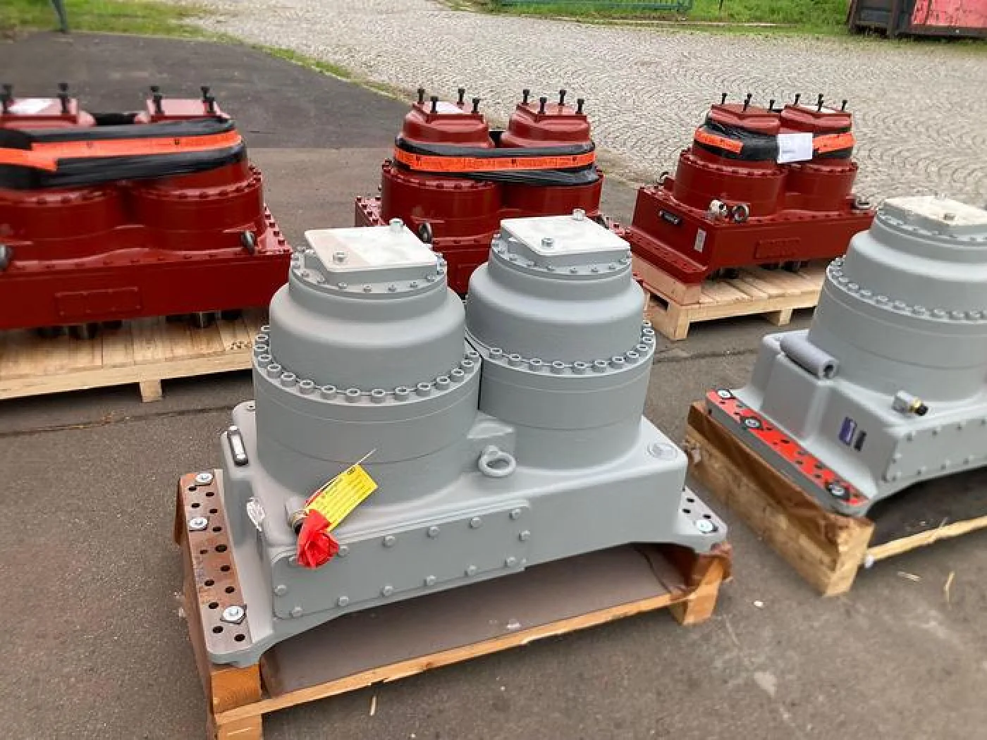 2024 Hammel VB 750 D/DK Slow Speed Twin Shaft Shredder Gearbox Gearboxes - 1