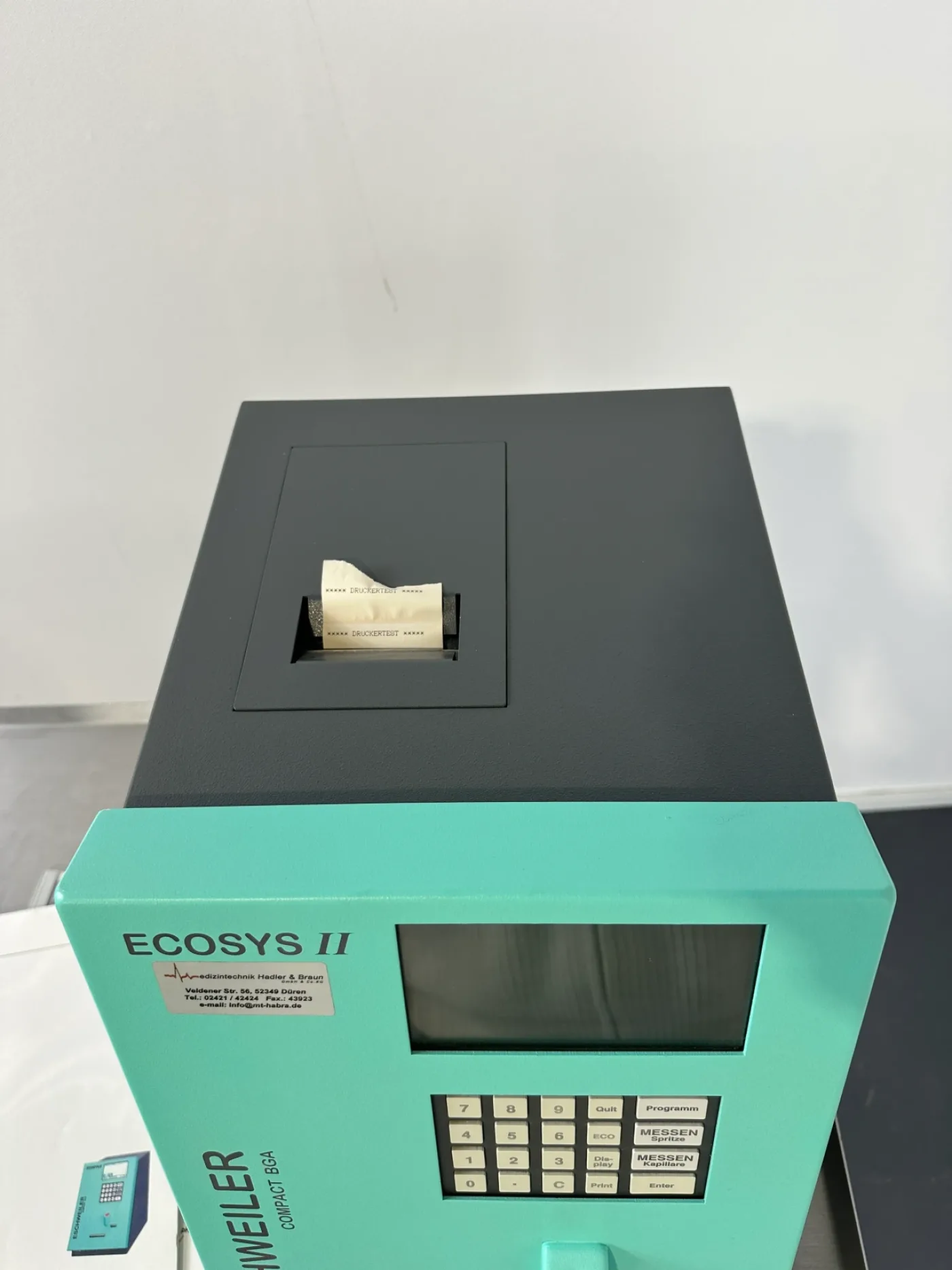 Eschweiler ECOSYS II Analyzer (Blutgas) - 3