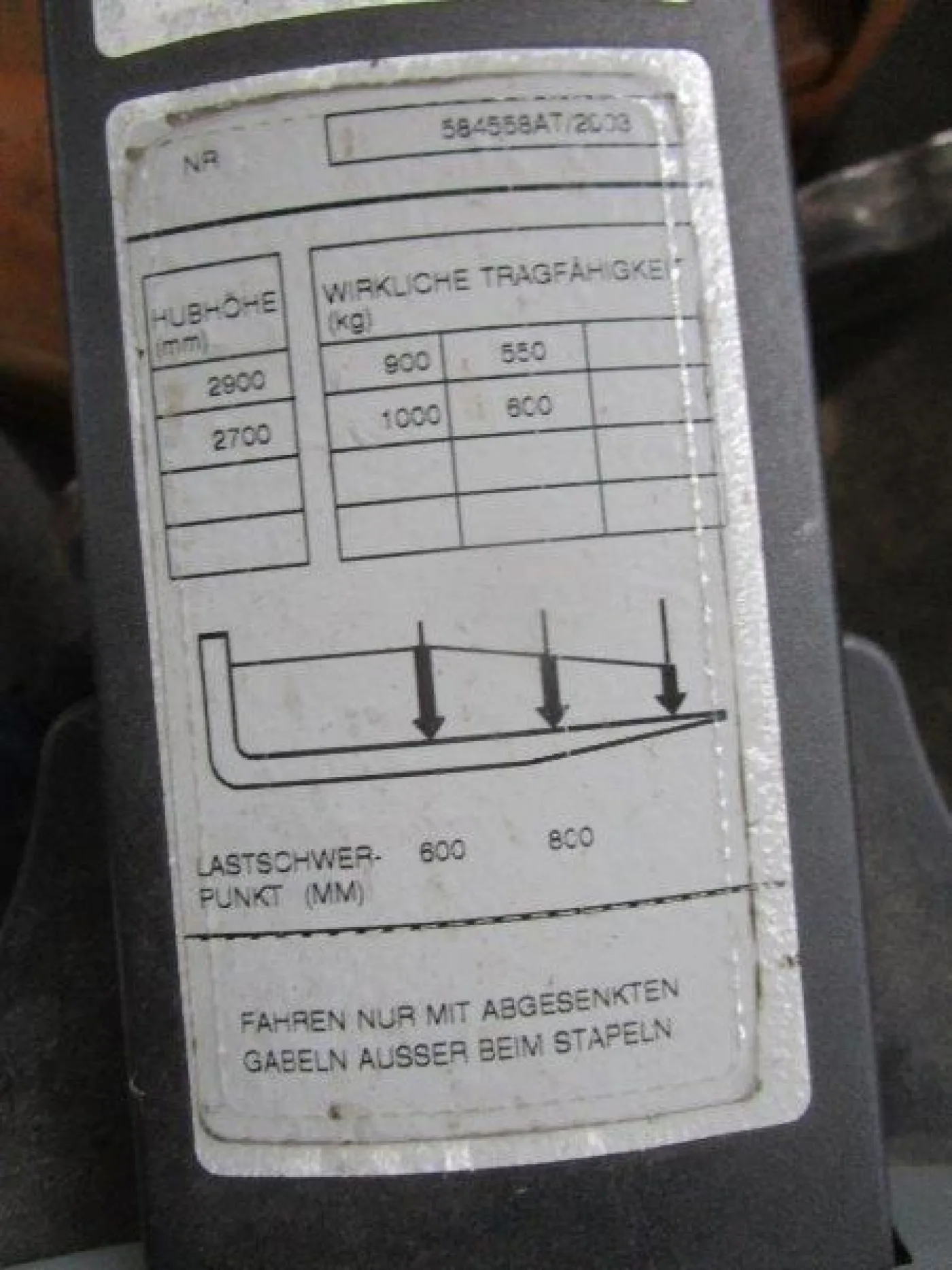 7 SM 10 / 24 V TOYOTA 2003 - 7