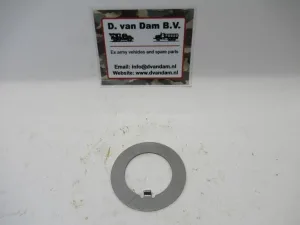 Borgplaat (moer voorwiellager)