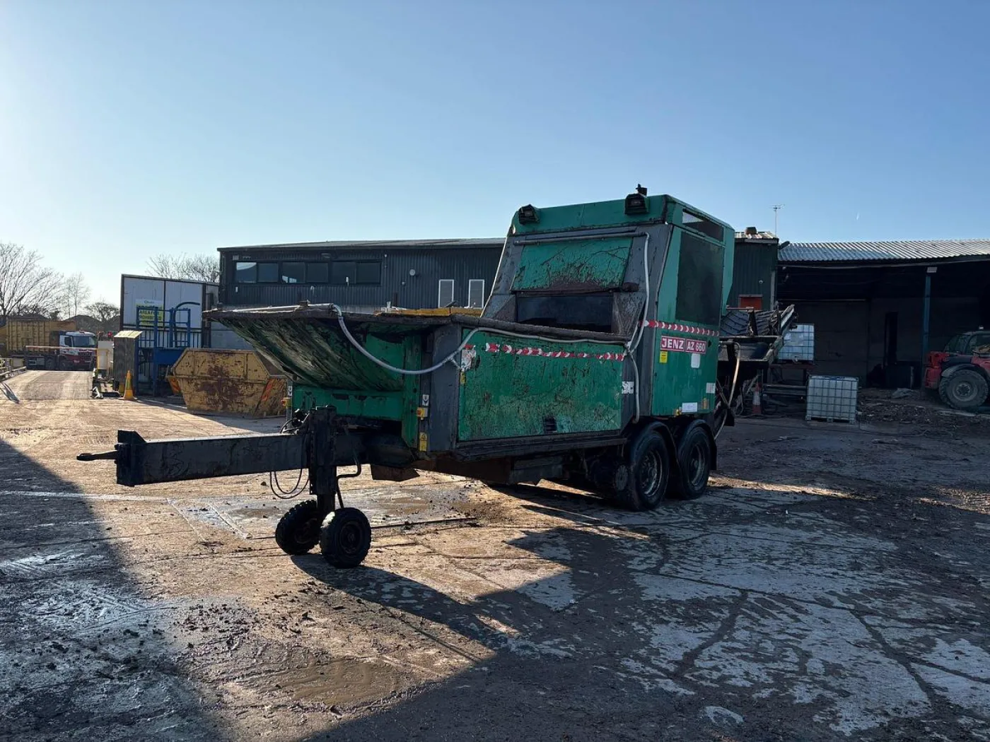 Jenz AZ 660 Wood Chipper Shredder - 5