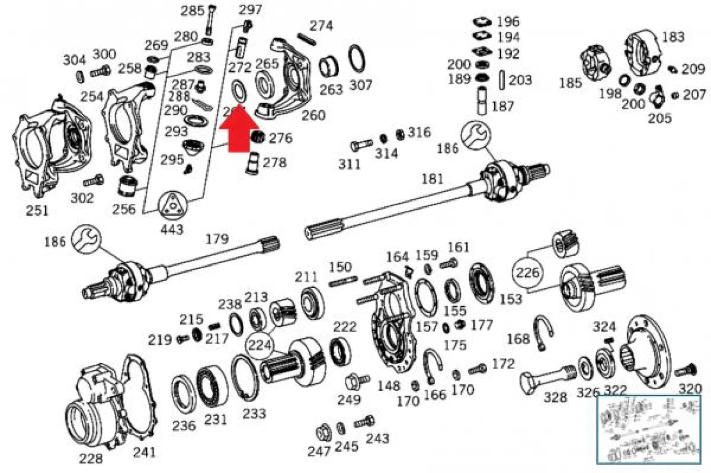 Spacer vooras - 3