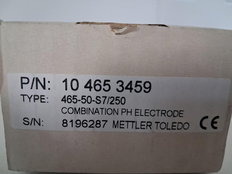Mettler Toledo 465-50-S7/250 Combination pH Electrode