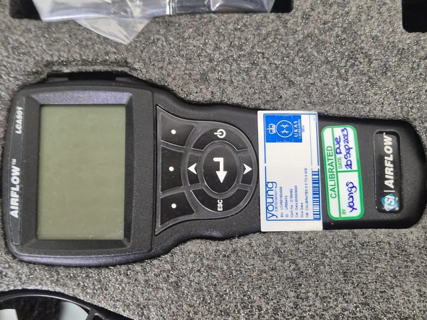 TSI Alnor LCA501 Air Velocity Meter - 4