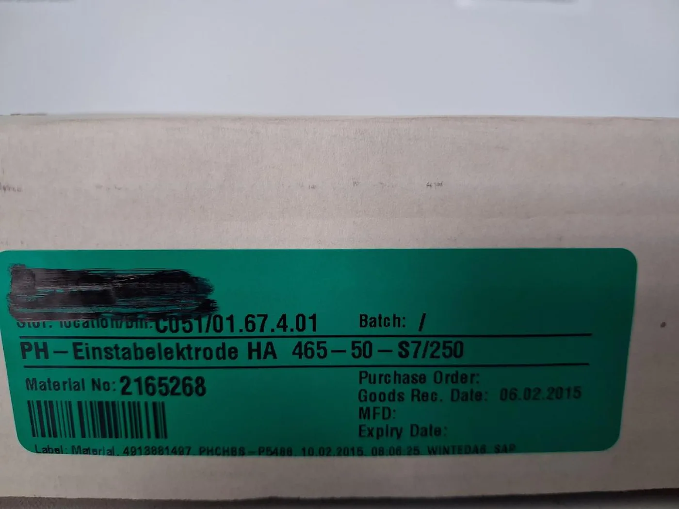Mettler Toledo 465-50-S7/250 Combination pH Electrode - 2