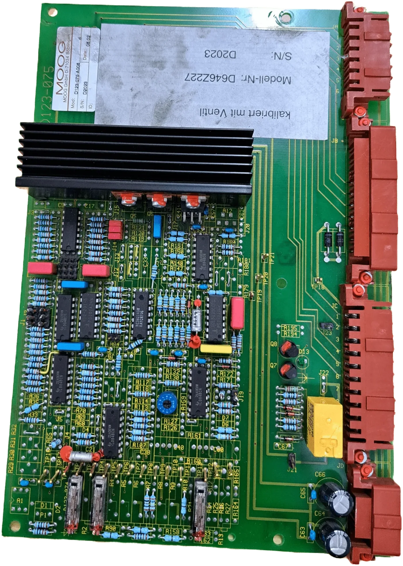 MOOG D123-075-A008 - 3