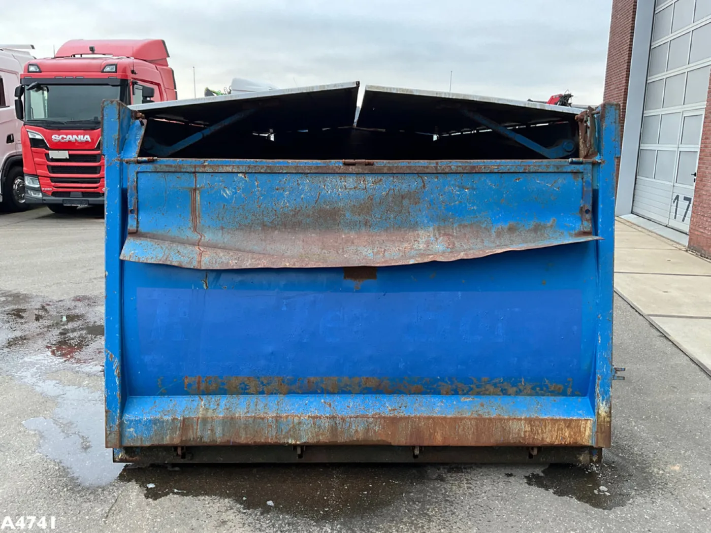 Container 21m³ met Hydraulische milieukleppen - 6